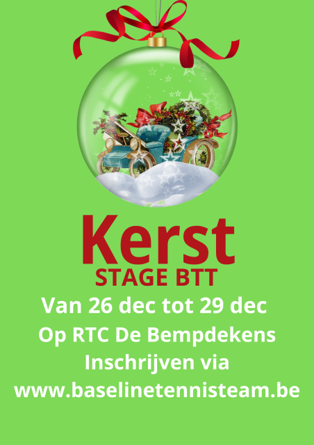 kerststage BTT 2023